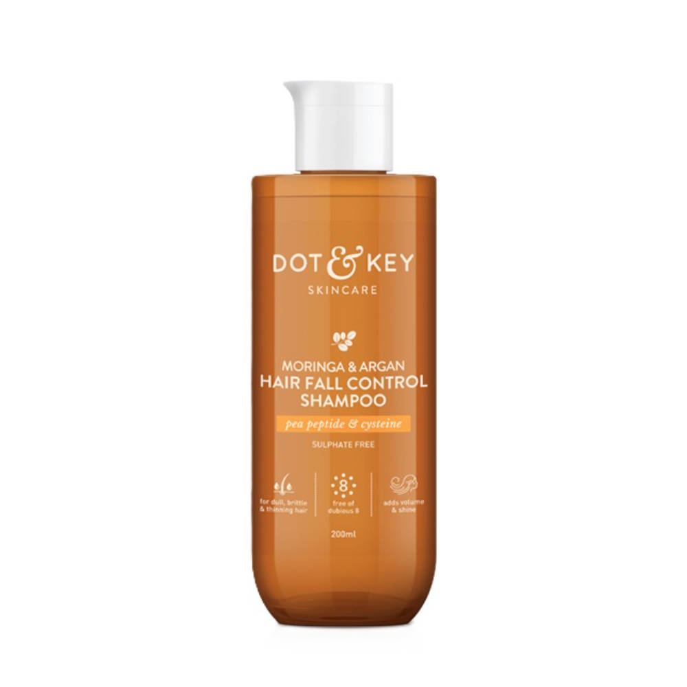 Dot & Key Argan Oil Hairfall Control Shampoo With Moringa & Keratin For Dry Hair
