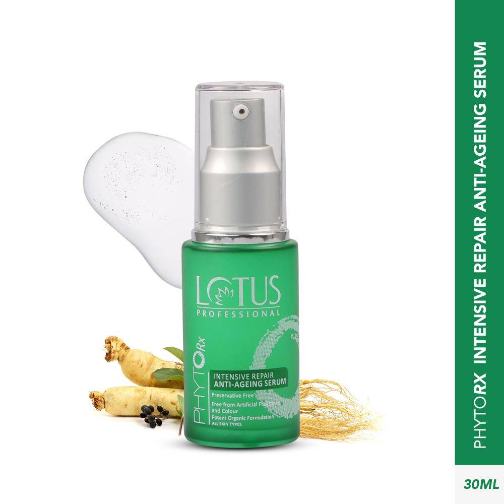 Lotus Herbals Lotus Professional PhytoRx Intensive Repair Anti-Ageing Face Serum, Reduces Premature Ageing