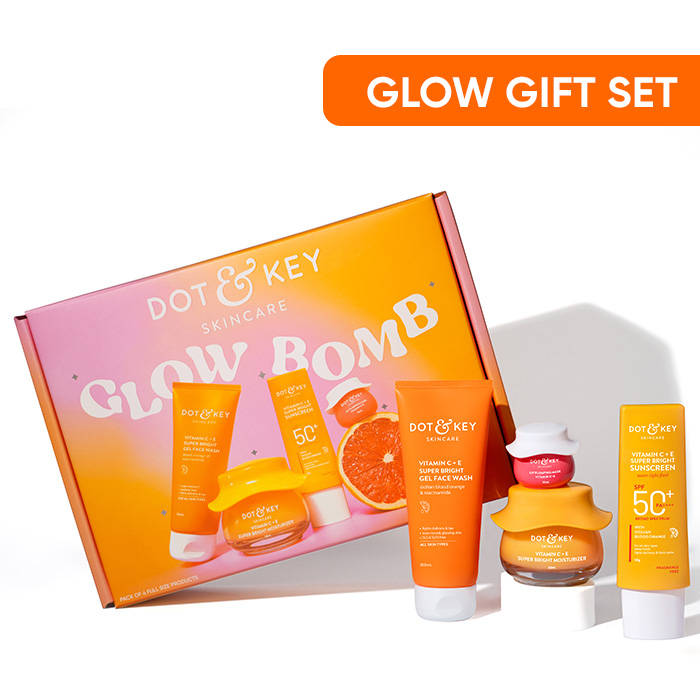 Dot & Key Glow Bomb Gift Set- Pack of 4