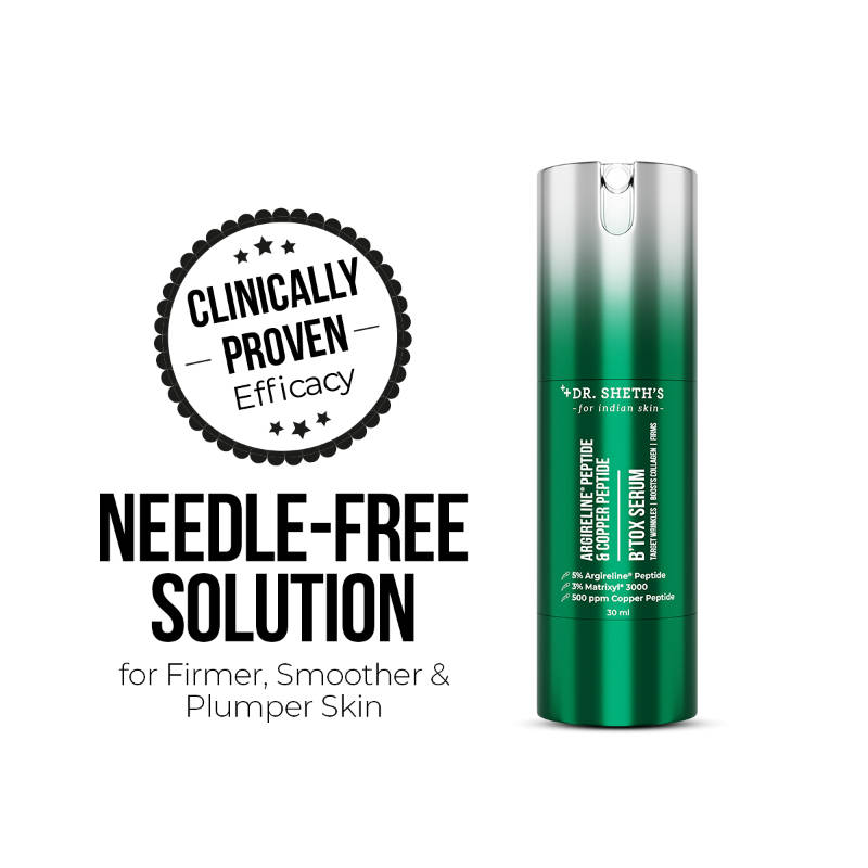 Dr. Sheth's Argireline Peptide & Copper Peptide Botox Serum