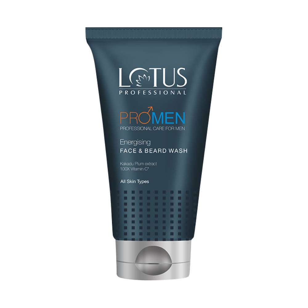 Lotus Herbals Lotus Professional Promen Energising Face And Beard Wash