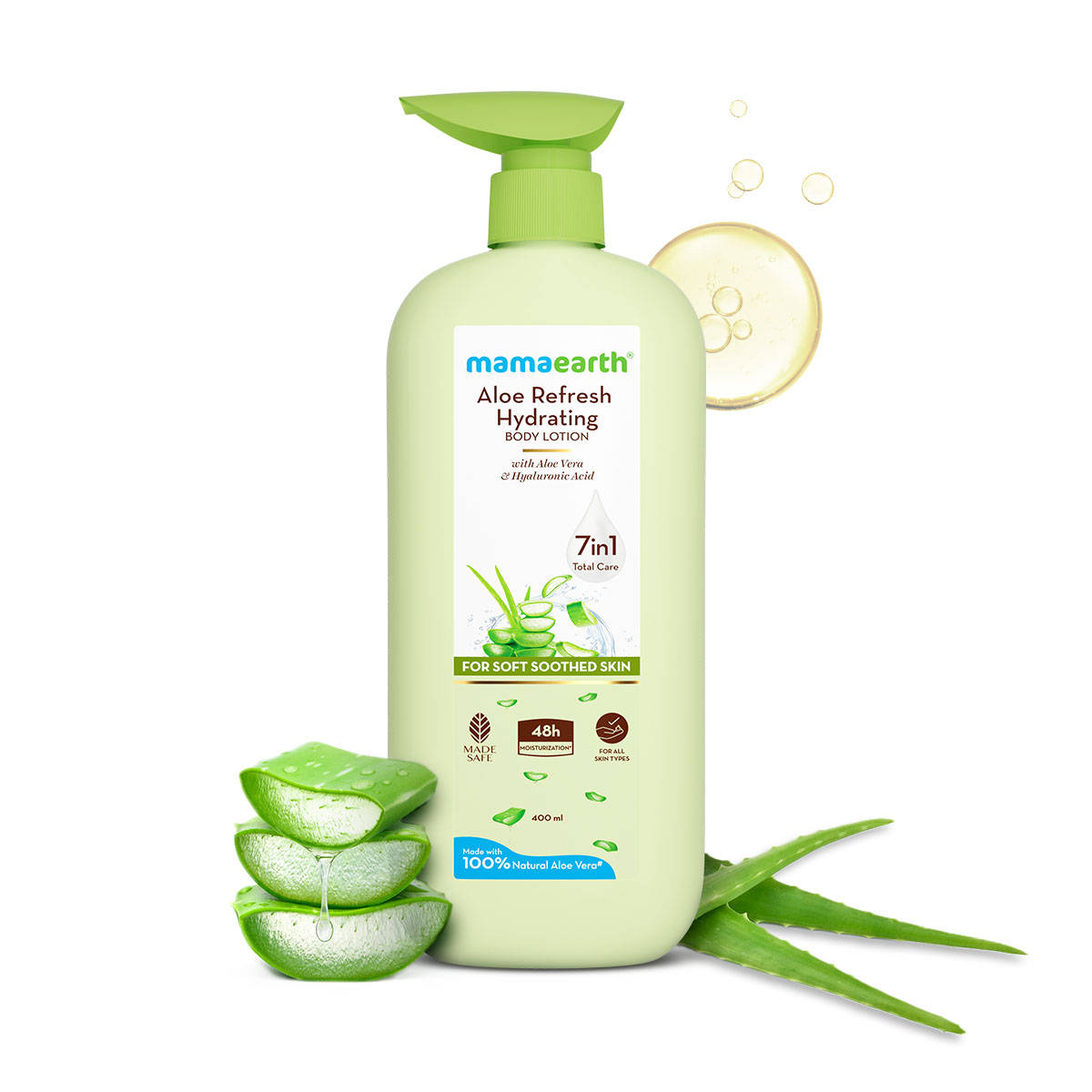 Mamaearth Aloe Refresh Hydrating Body Lotion