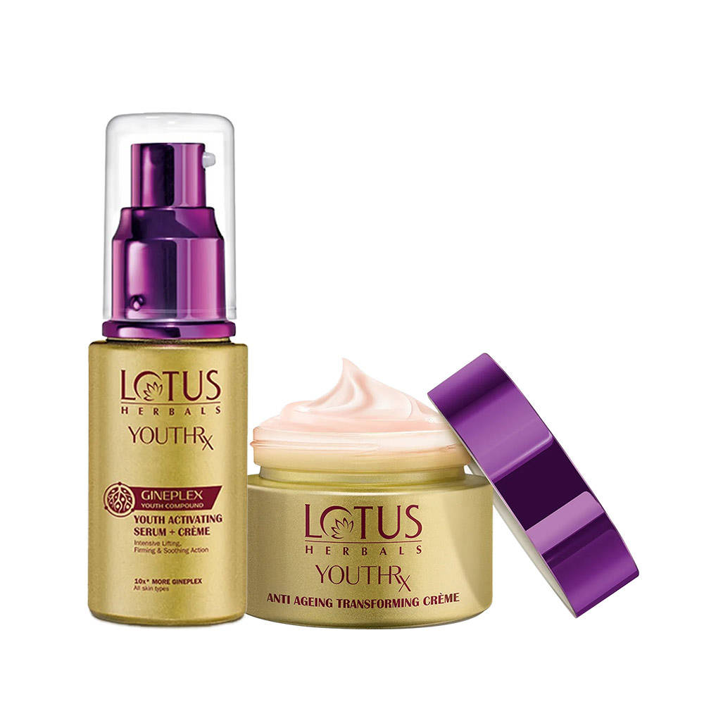 Lotus Herbals YouthRx Anti-Ageing Creame & Serum Combo