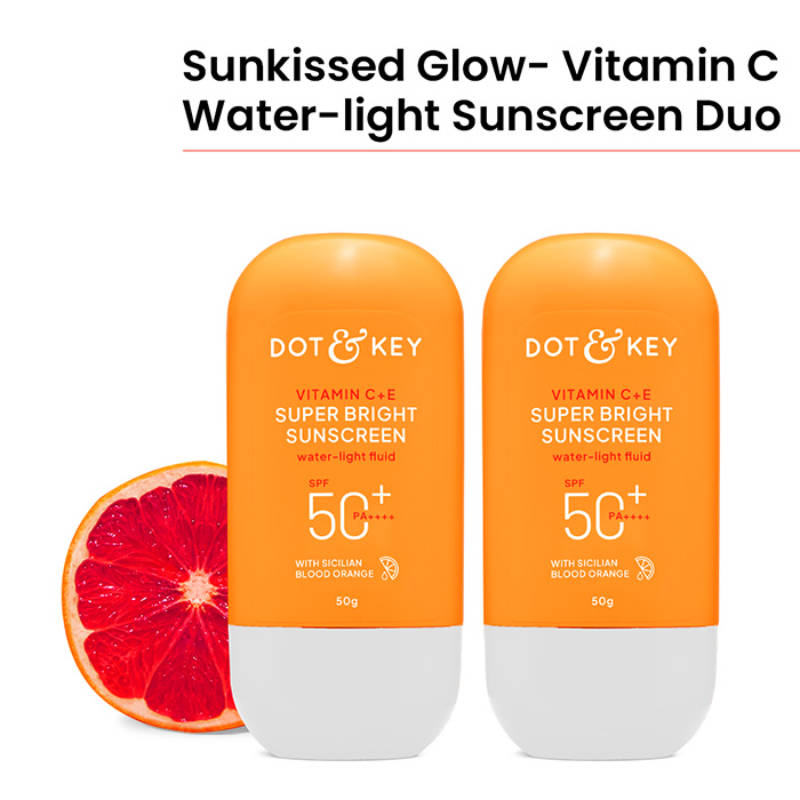 Dot & Key Bestselling Vitamin C + E Sunscreen - Pack Of 2