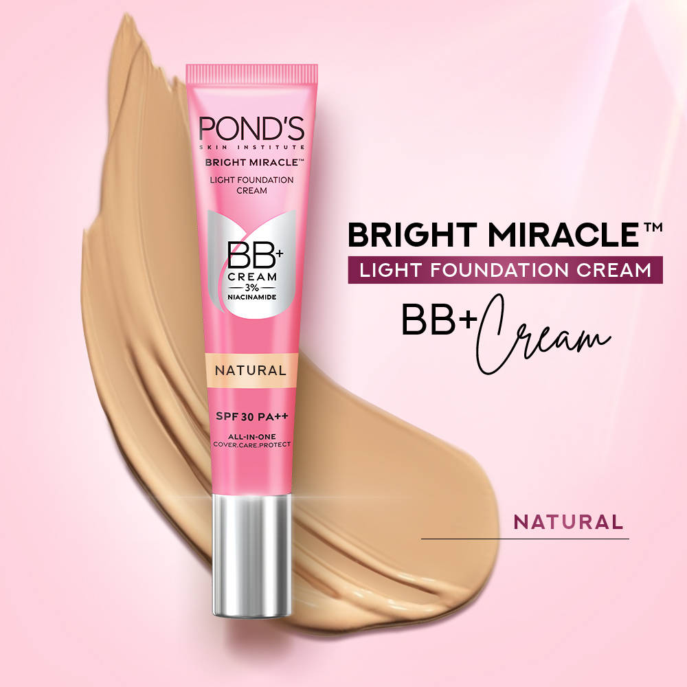 Pond's Ponds Bb+ Cream Instant Spot Coverage + Light Make-up Glow Natural