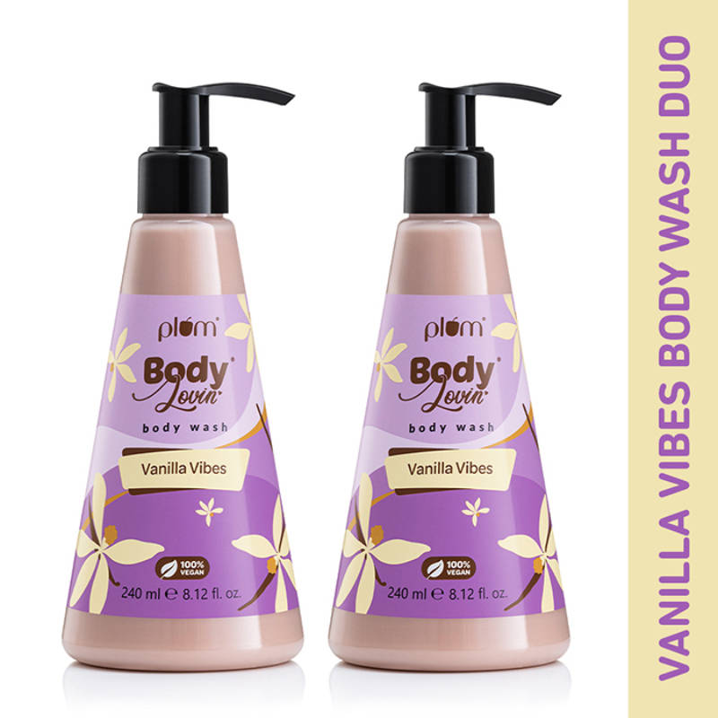Plum BodyLovin' Vanilla Vibes Body Wash Duo
