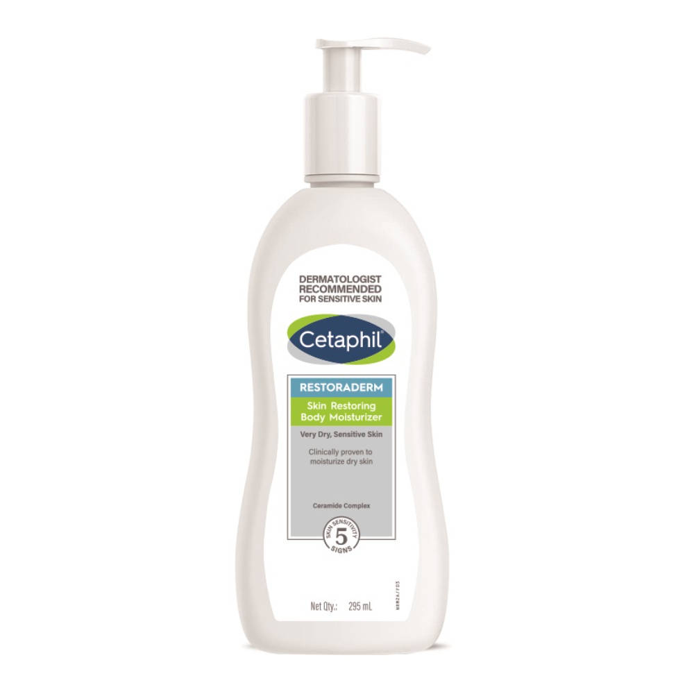 Cetaphil Restoraderm Body Moisturizer Repairs Skin Barrier for Dry Itchy Skin