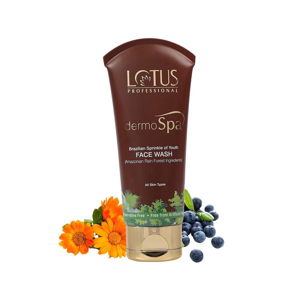 Lotus Herbals Lotus Professional DermoSpa Brazilian Sprinkle Of Youth Face Wash