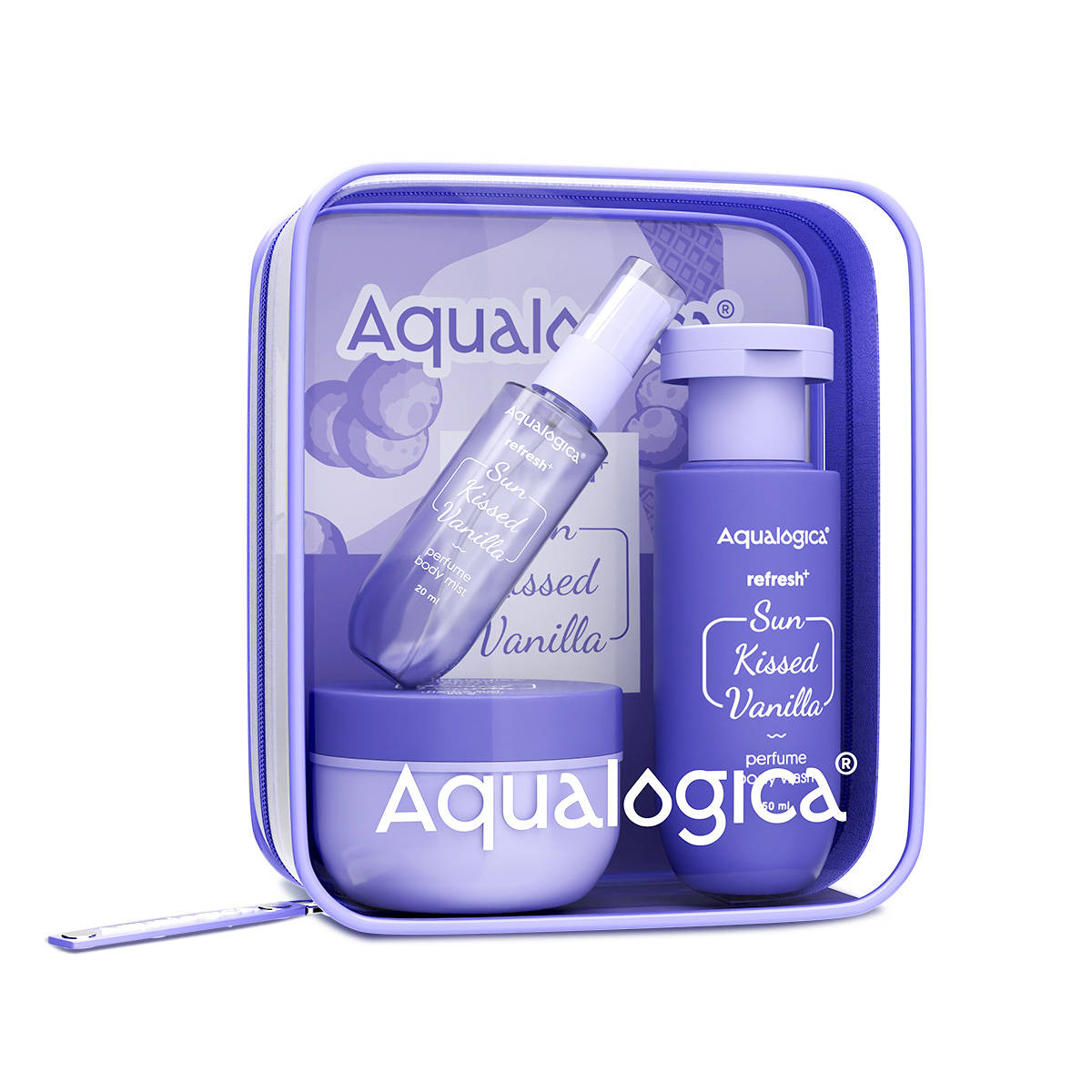Aqualogica Refresh + Sun Kissed Vanilla Body Care Set