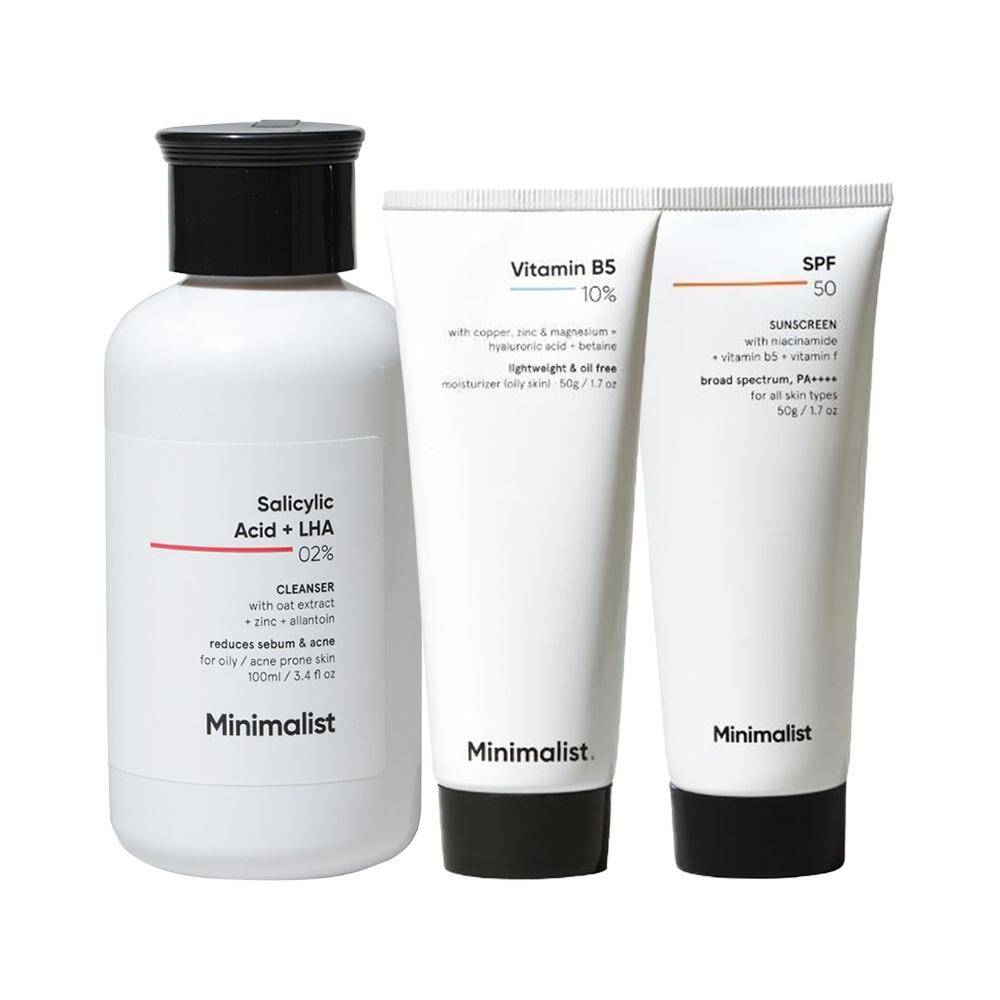 Minimalist Daily Best Seller Skincare Routine For Oily Acne Prone Skin
